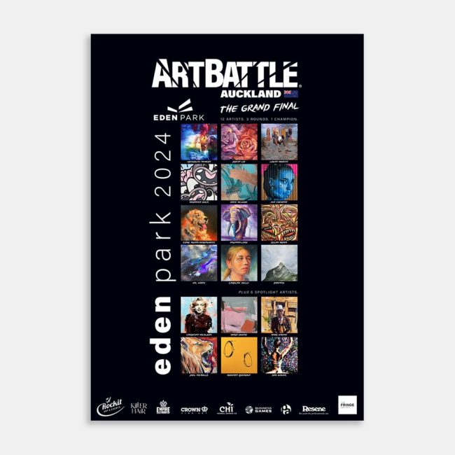 Art Battle 2024 Final Poster